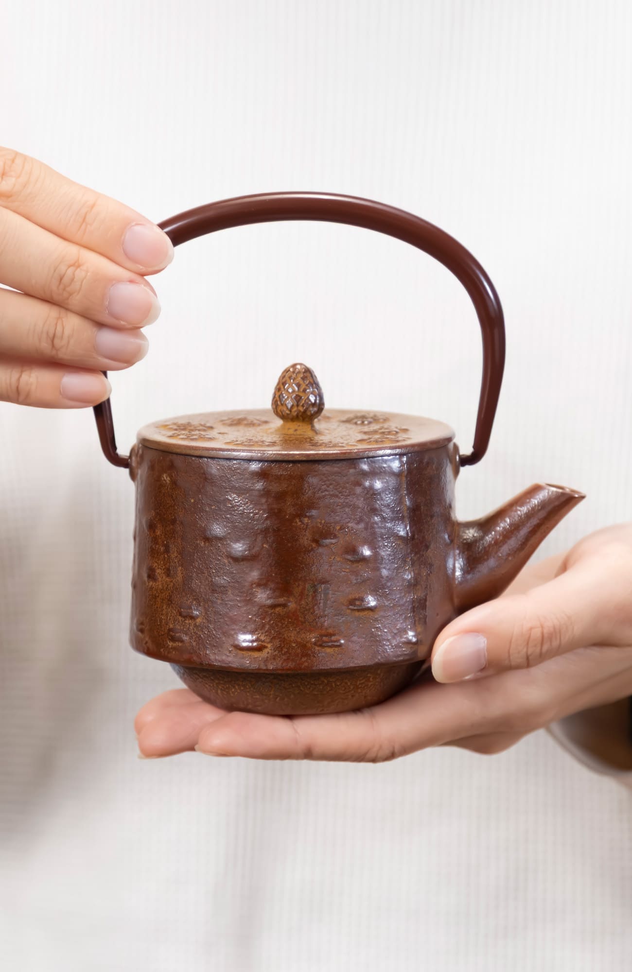 急須 桜皮寸筒 0.25L